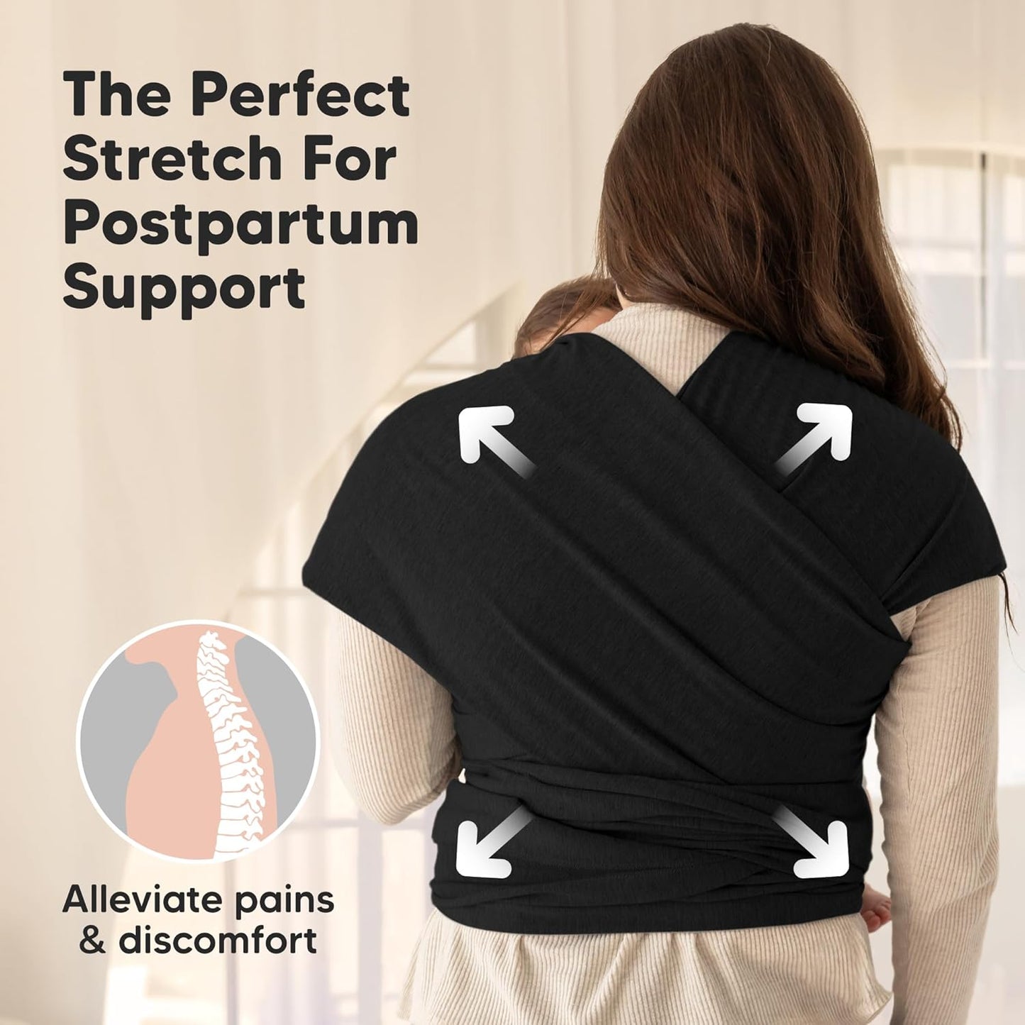 **KeaBabies Hands-Free Baby Wrap™**